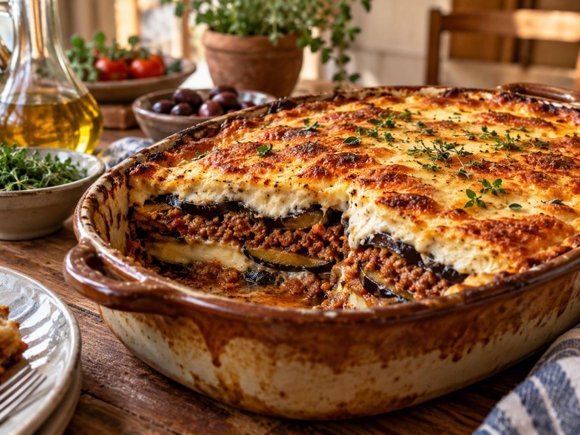 Griekse moussaka
